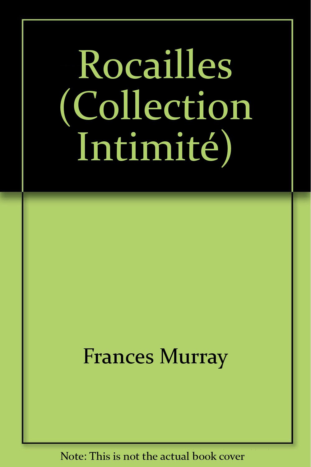 Rocailles (Collection Intimité) Books