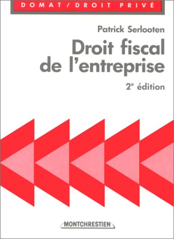 Droit fiscal de l'entreprise book