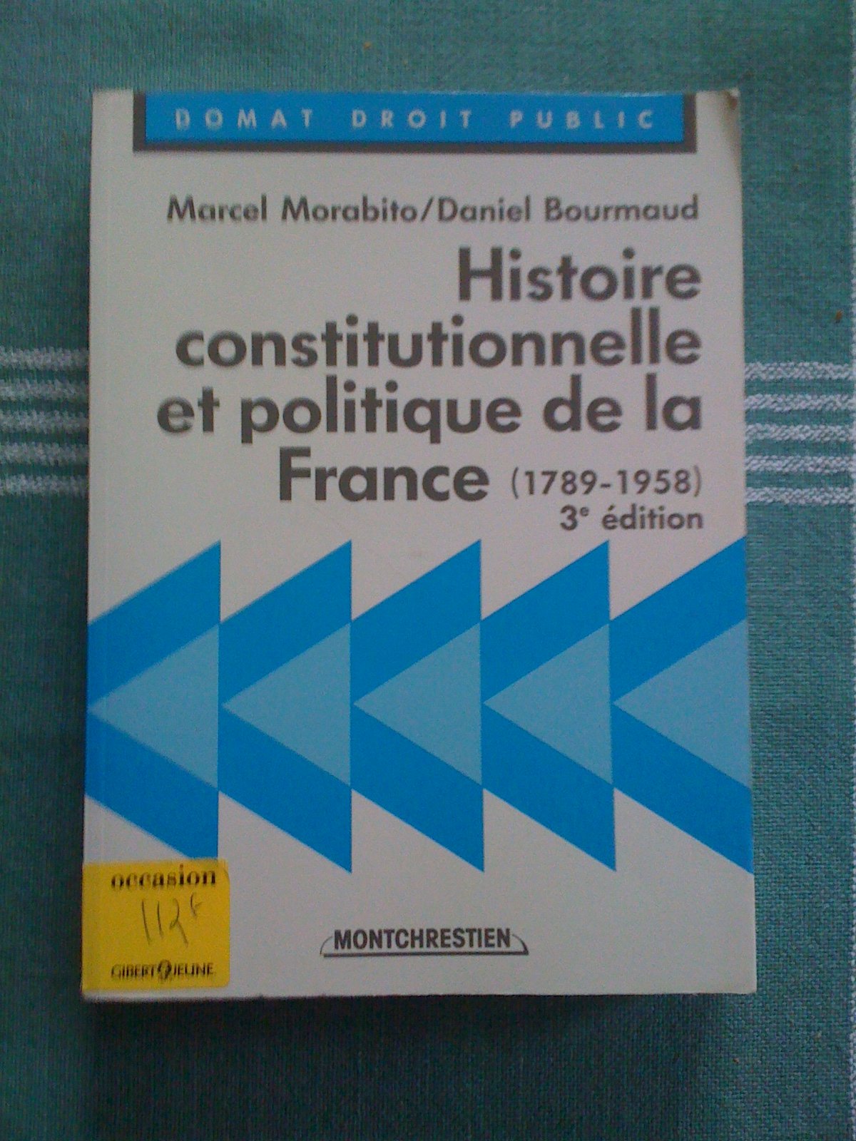 Histoire constitutionnelle et politique de la France, 1789-1958 Books