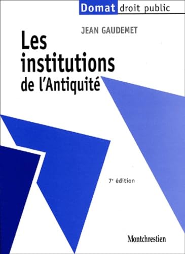 Les Institutions De L'Antiquite. 7eme Edition Books