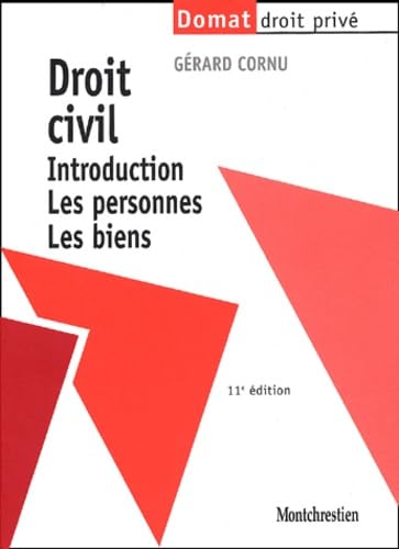 Droit civil : Introduction. Les personnes. Les biens Books