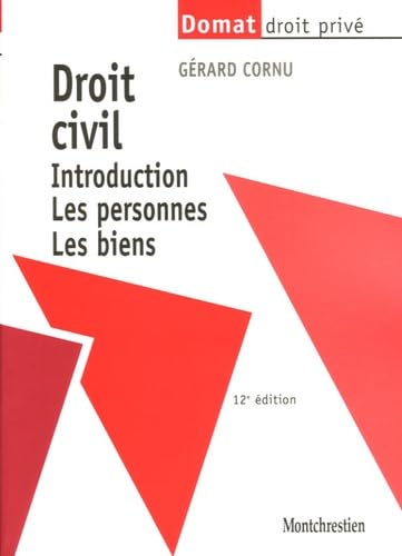 Droit civil : Introduction, Les personnes, Les biens Books