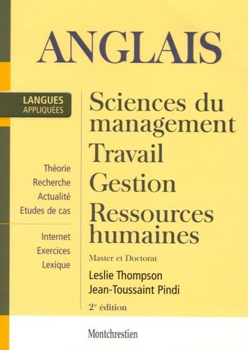 Anglais appliqué: Sciences du Management, Travail, Ressources humaines. Master et Doctorat Books