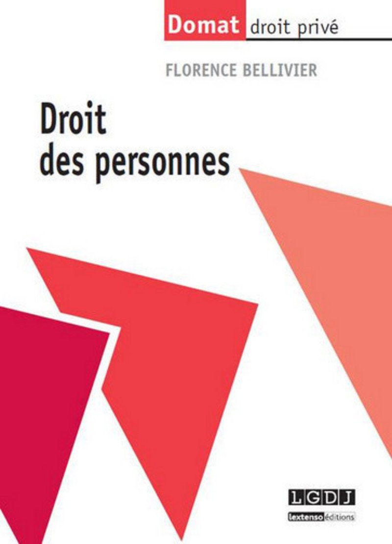 DROIT DES PERSONNES Law