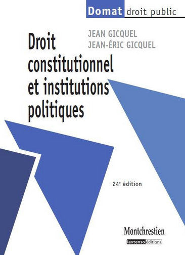 Droit constitutionnel et institutions politiques Books
