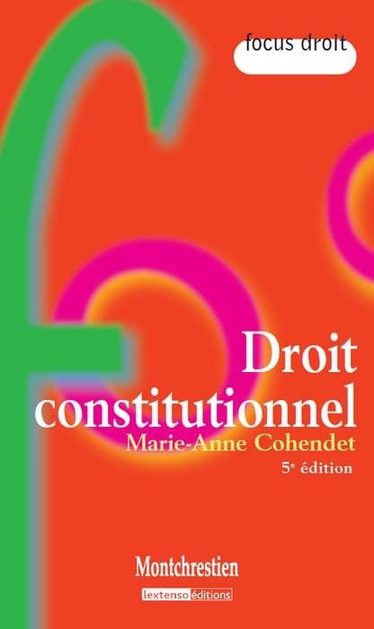 droit constitutionnel - 5ème édition Law