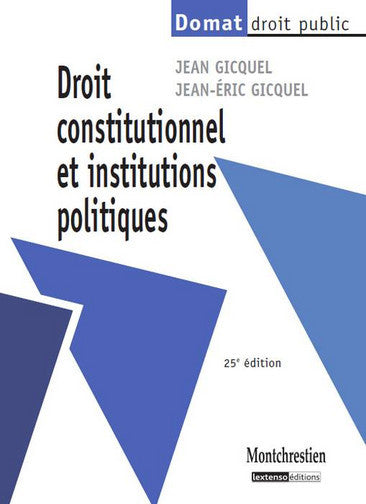 Droit constitutionnel et institutions politiques book