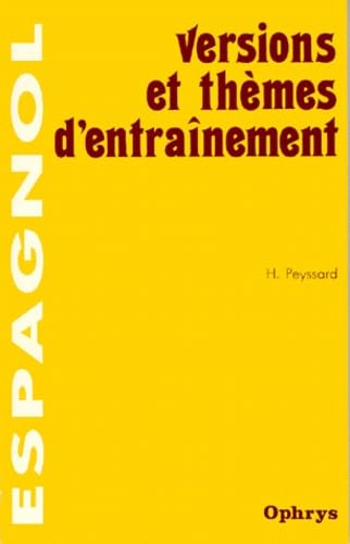 Versions et thèmes espagnols : classes de 2e et 1re (série rouge) book