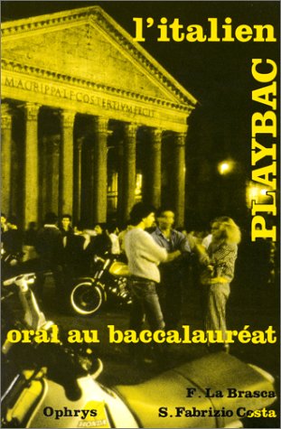 L'Italien oral au baccalauréat book