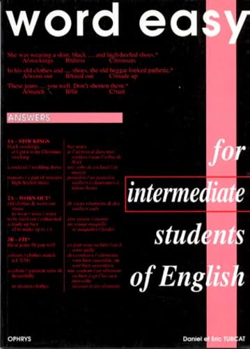 Word easy. For intermediate students of English - Collège et lycée Non-fiction