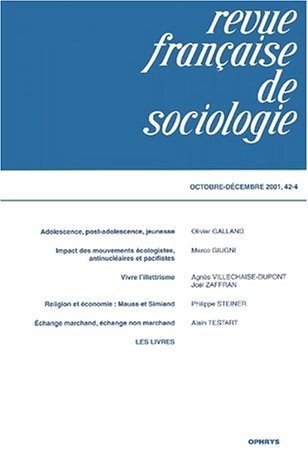 R F S 4EME TRIMESTRE 2001 VOL book