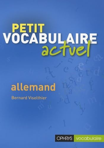 Petit vocabulaire actuel - allemand Non-fiction