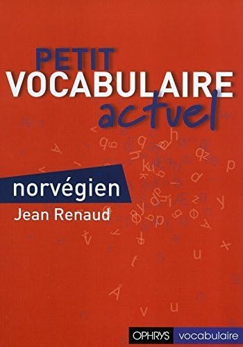 Petit vocabulaire actuel Norvégien book