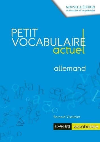 Petit vocabulaire actuel - allemand Non-fiction