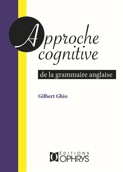 Product Image: Approche cognitive de la grammaire anglaise