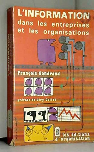 l'information dans les entreprises et les organisations Books