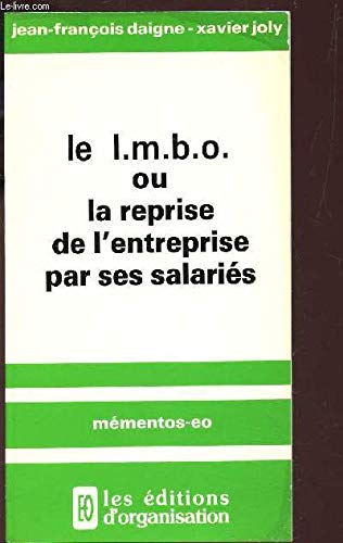 Le LMBO ou la Reprise de l'entreprise par ses salariés book
