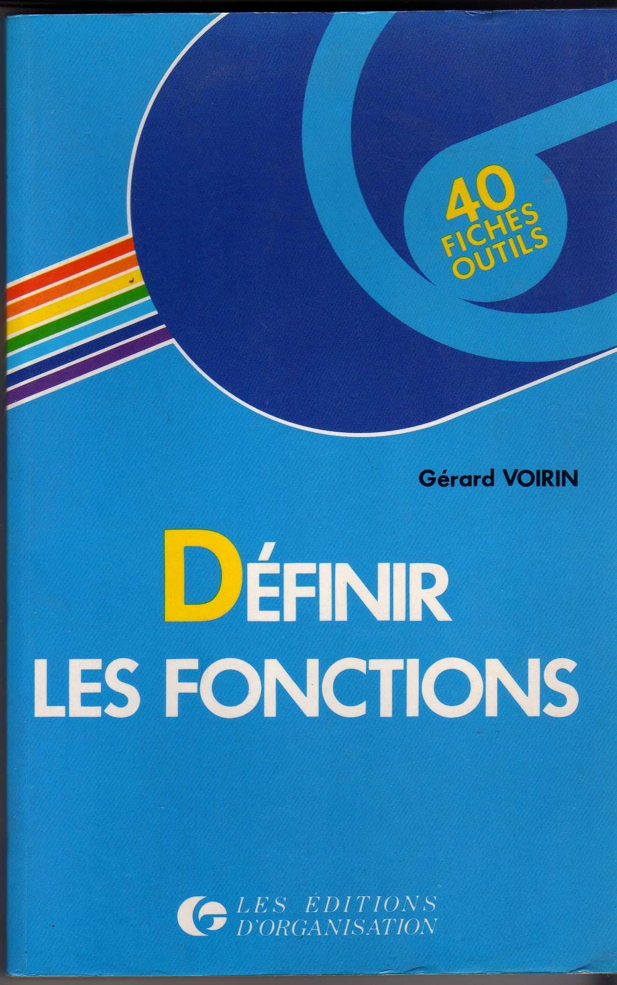 Définir les fonctions: 40 fiches-outils book