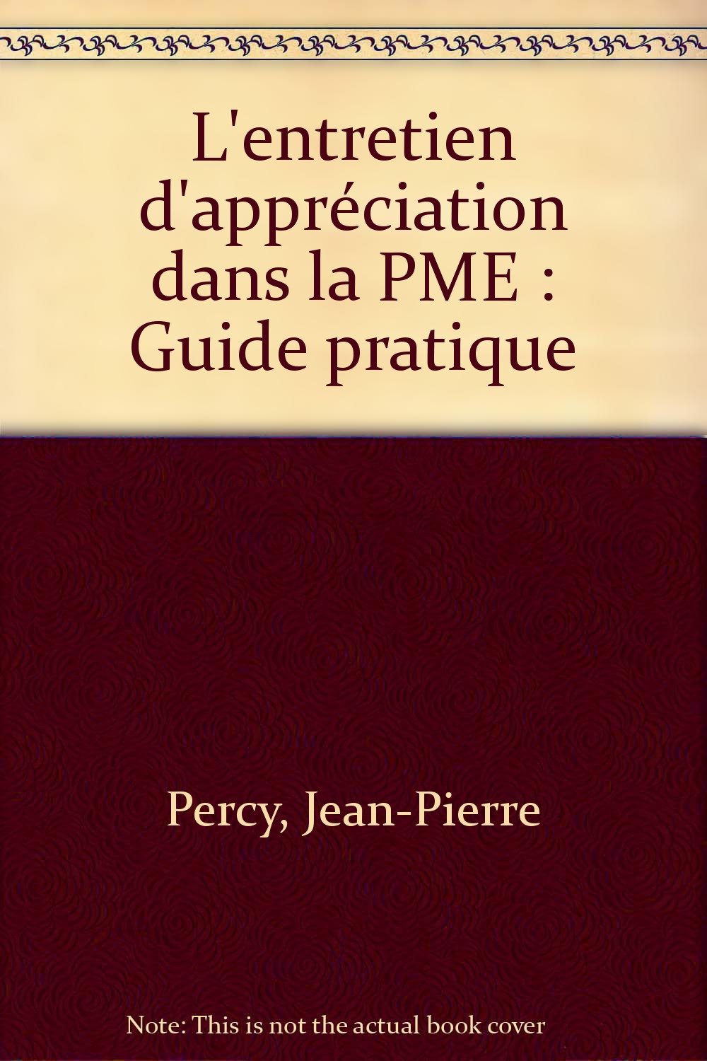 L'Entretien d'appréciation dans la PME : guide pratique book