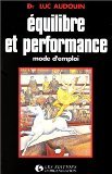 Equilibre et performance: Mode d'emploi Books