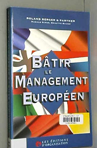 Bâtir le management européen book