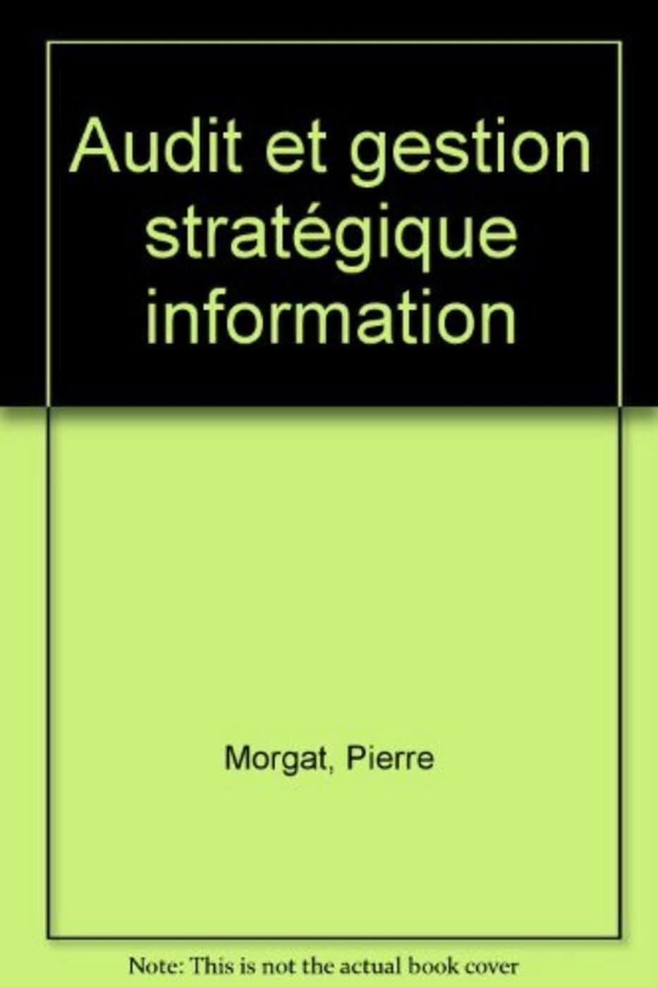 Audit et gestion stratégique de l'information Business, Finance & Career