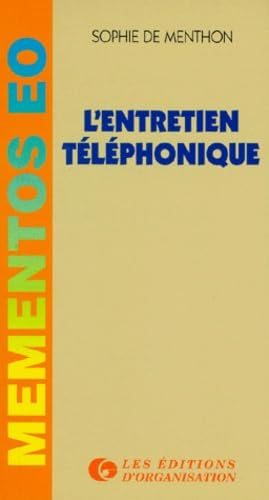 L'Entretien Telephonique. 3eme Edition 1997 book