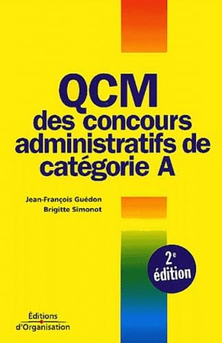 Qcm Des Concours Administratifs De Categorie A. 2eme Edition Books
