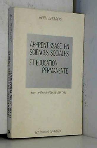 Apprentissage en sciences sociales et éducation permanente Books