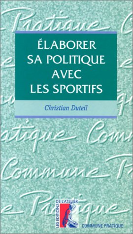 elaborer sa politique avec les sportifs book