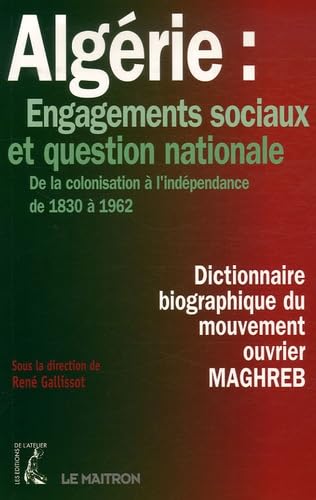 ALGERIE ENGAGEMENT SOCIAUX ET QUESTION NATIONALE (0) book
