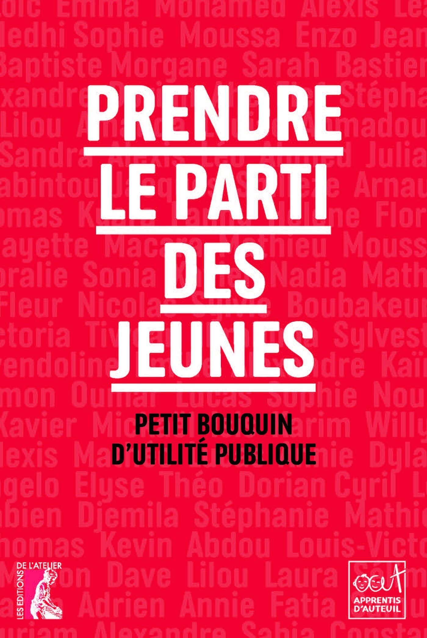 prendre le parti des jeunes petit bouquin d'utilite publique (0) book