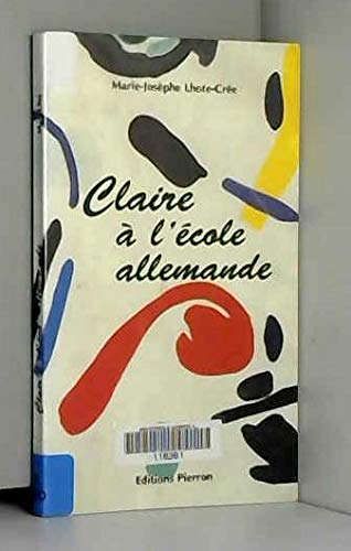 Claire A L'Ecole Allemande Books