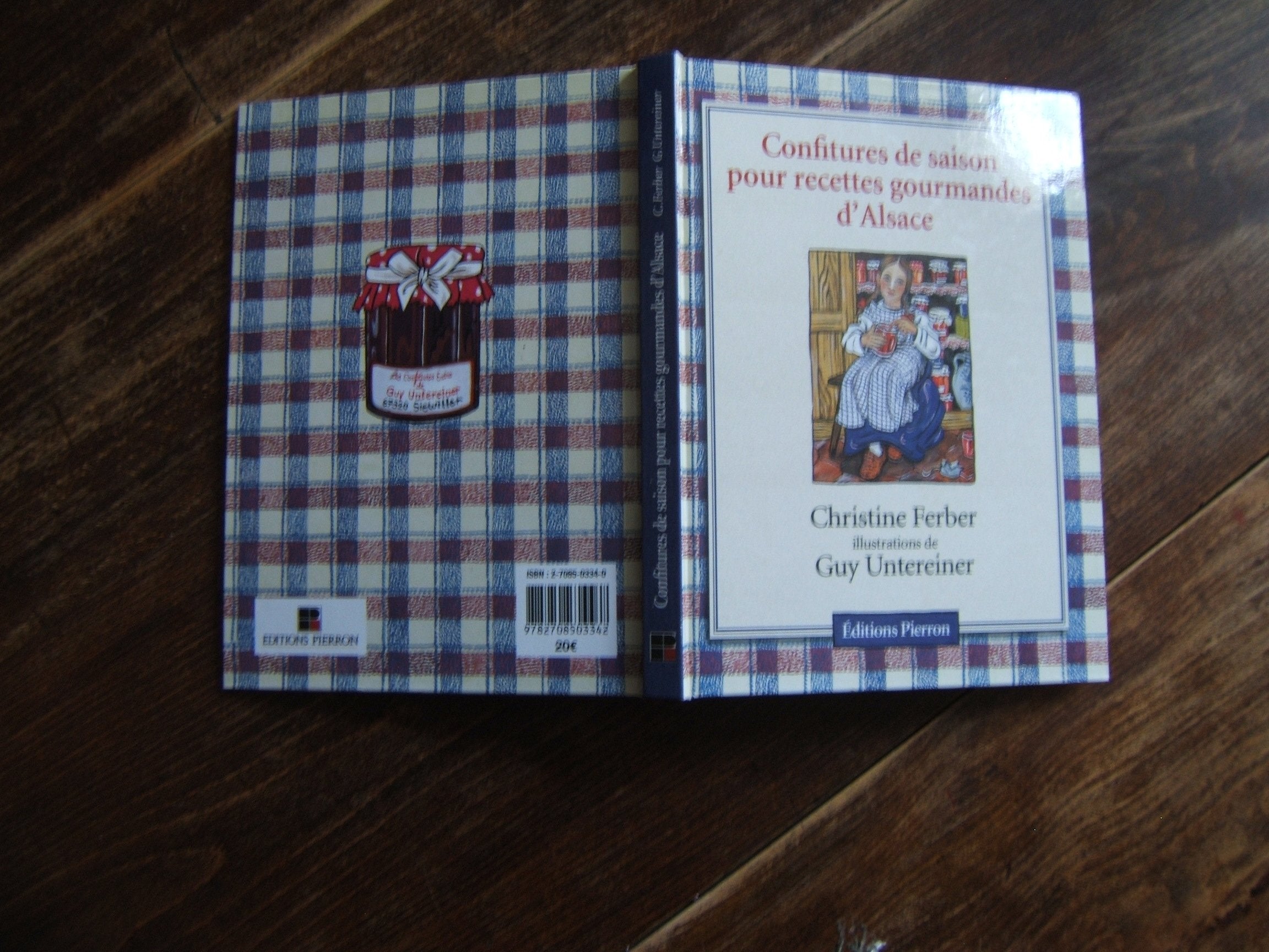 Confitures de saison pour recettes gourmandes d'Alsace Books