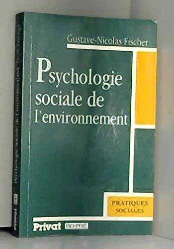 PSYCHOLOGIE SOCIALE DE L'ENVIRONNEMENT Books