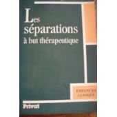 Les séparations à but thérapeutique Books