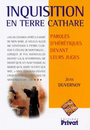 INQUISITION EN TERRE CATHARE Books