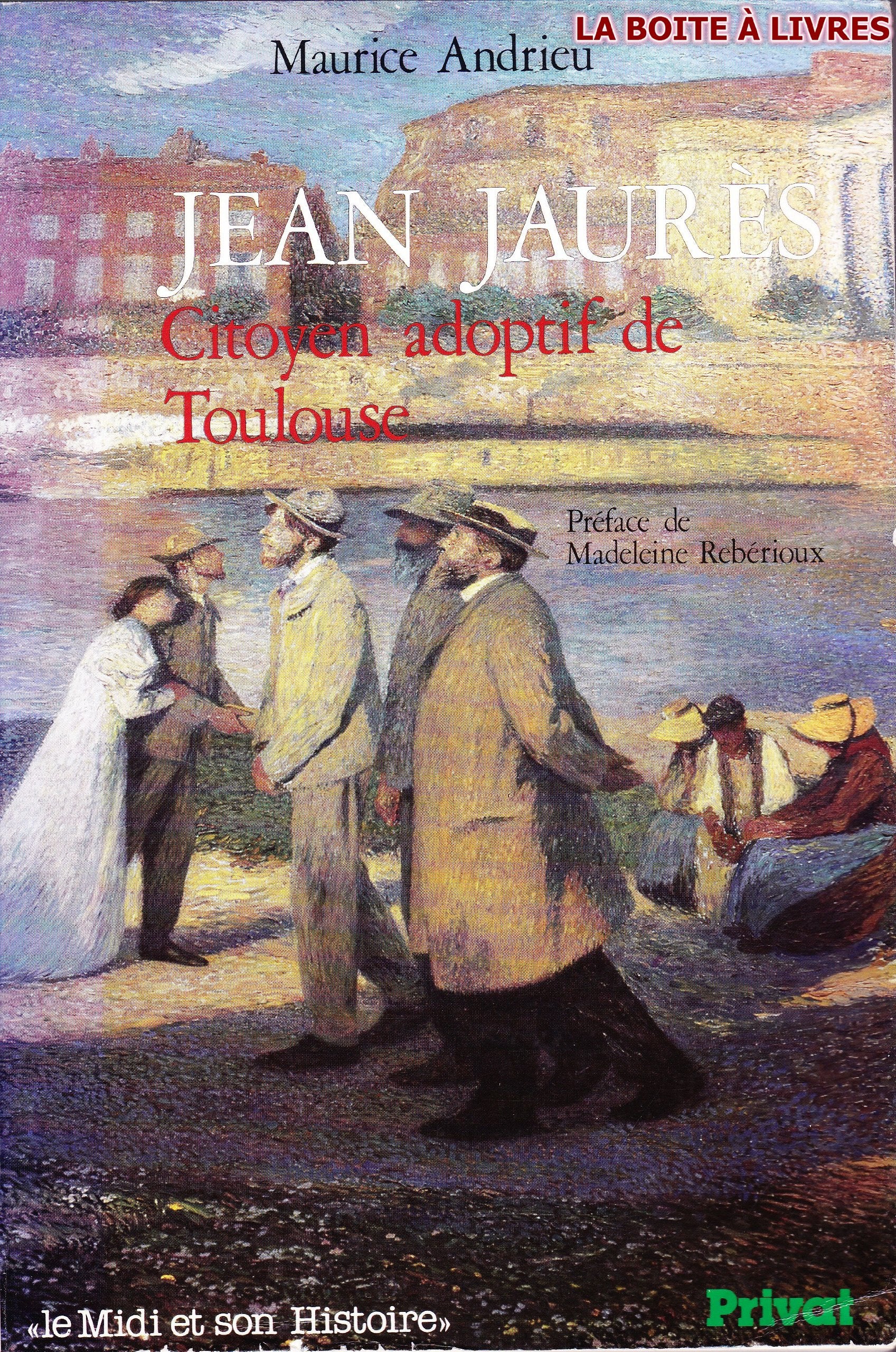 Jean Jaurès, citoyen adoptif de Toulouse book