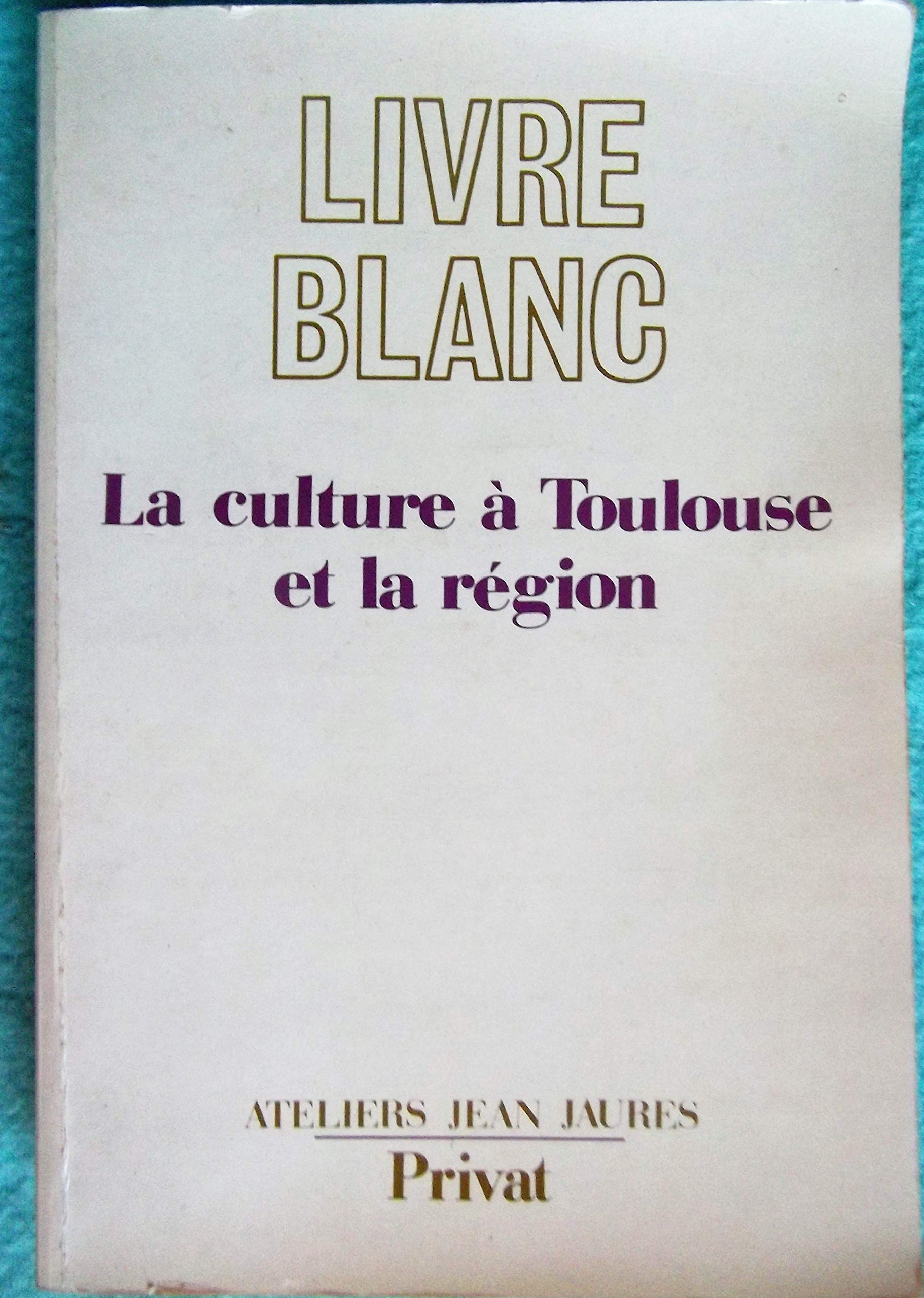 La culture à Toulouse et la région book