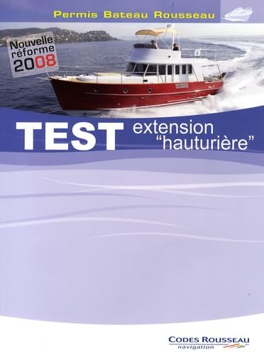 Test extension hauturière: Permis Bateau Rousseau book