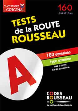 Product Image: Tests de la route Rousseau : 160 questions