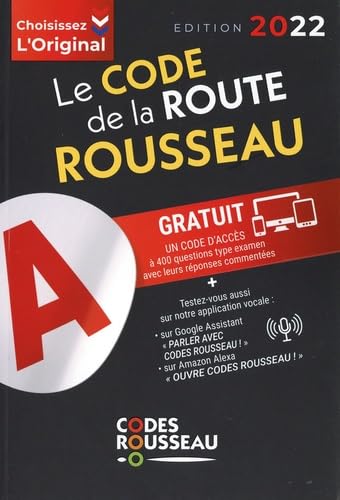 Code Rousseau de la route B 2022 Leisure, Home & Garden