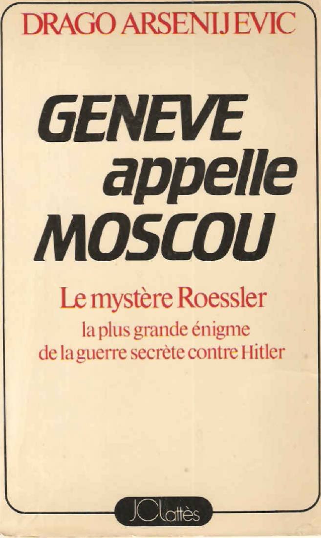 Genève appelle moscou book