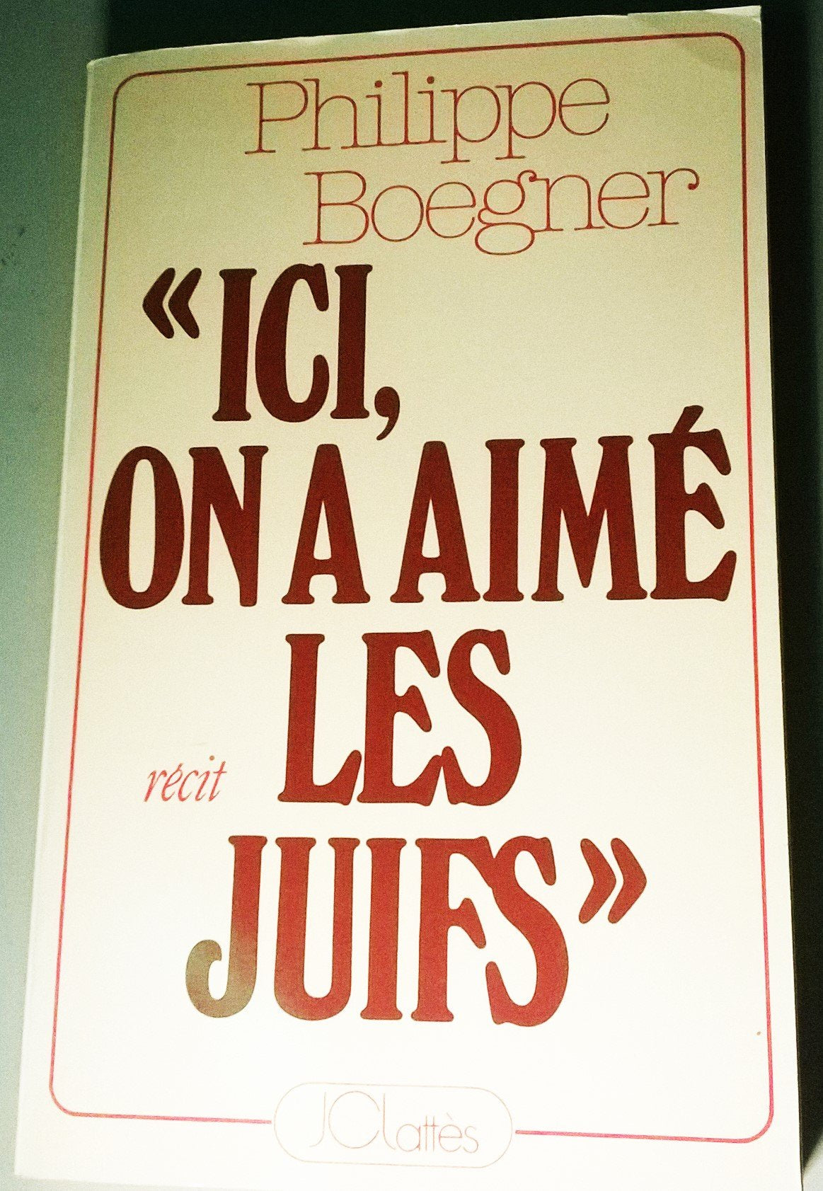 Ici, on a aimé les Juifs book
