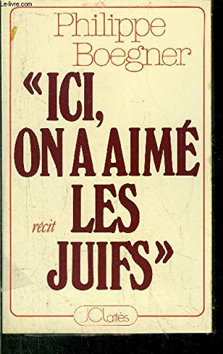 Ici on a aime les juifs ned 112897 book