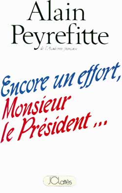 Encore un effort, Monsieur le Président... book
