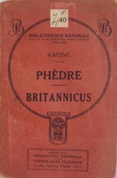 Phedre/britannicus Books
