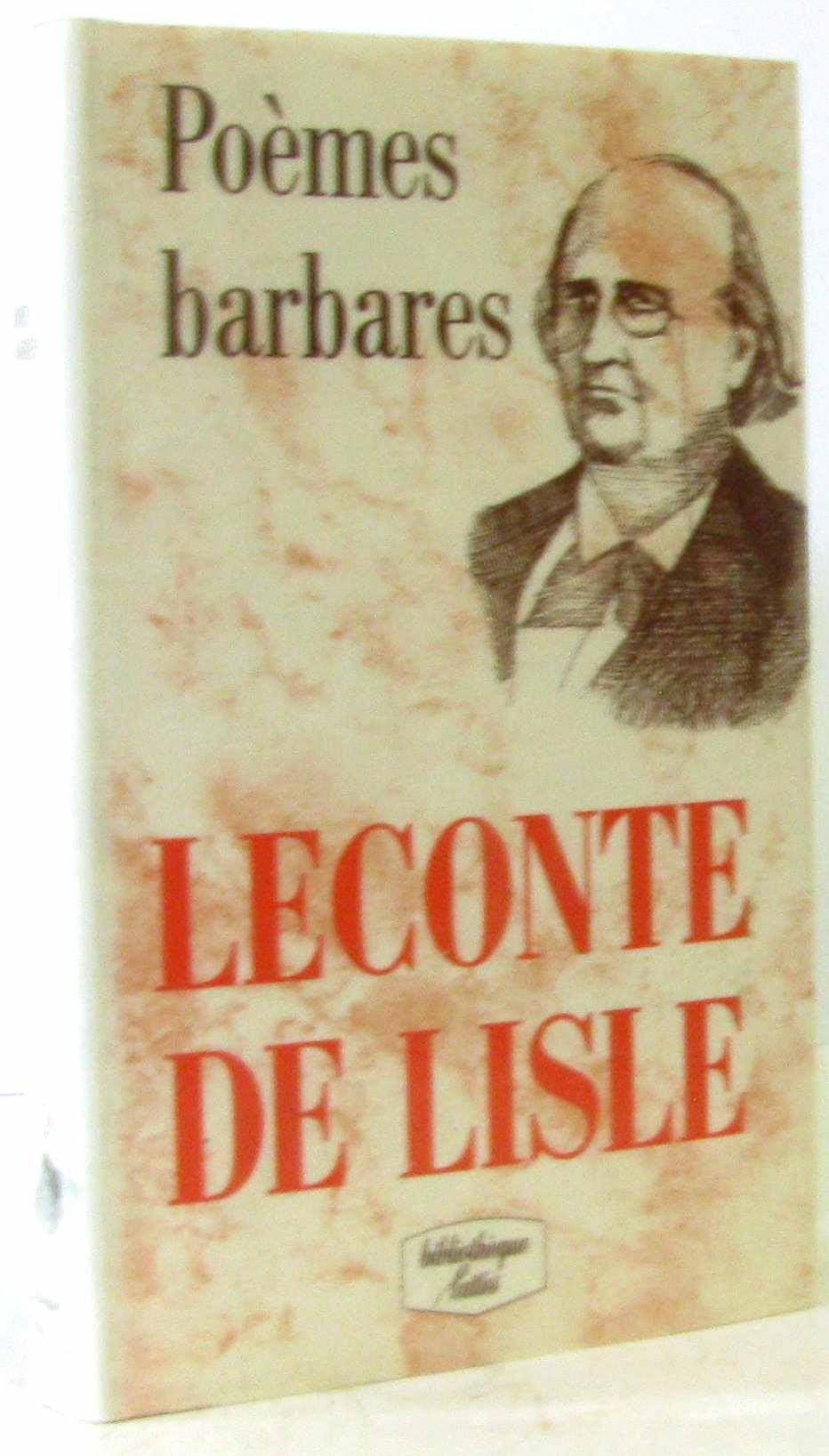 Poèmes barbares Books