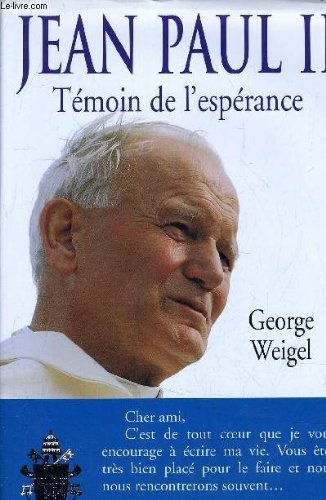 Jean Paul II : Témoin de l'espérance Books