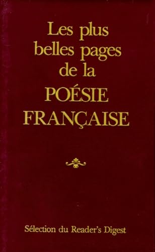 Les Plus belles pages de la poésie française Books